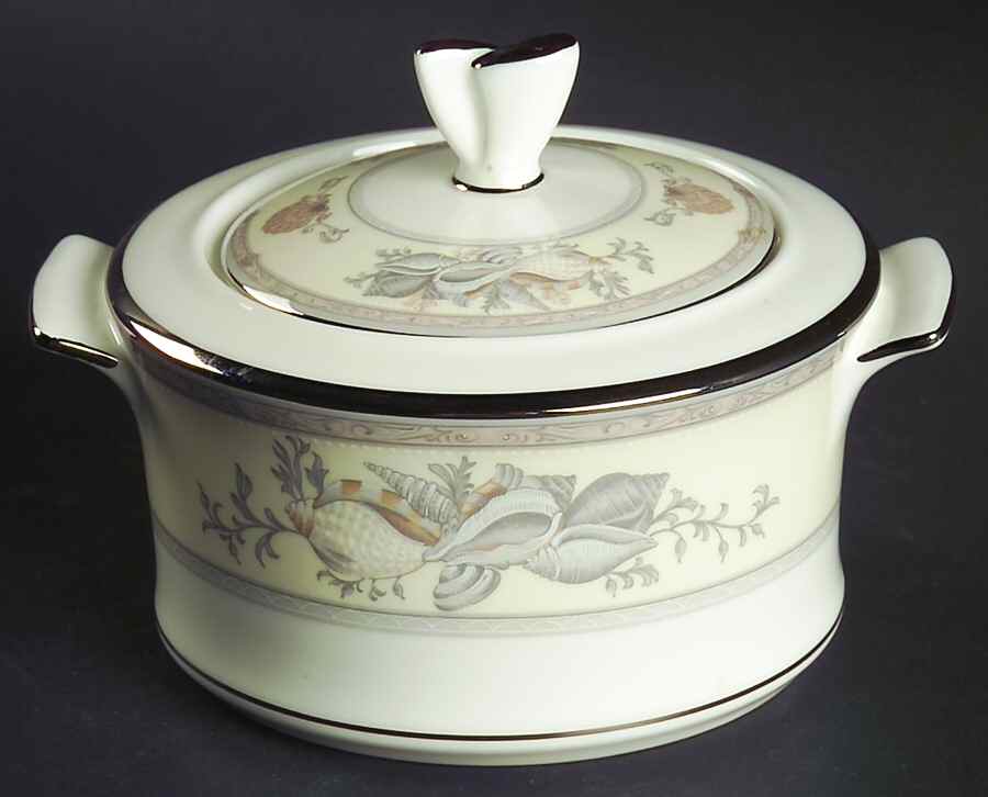 Tiffany Bay Sugar Bowl & Lid by Mikasa-1