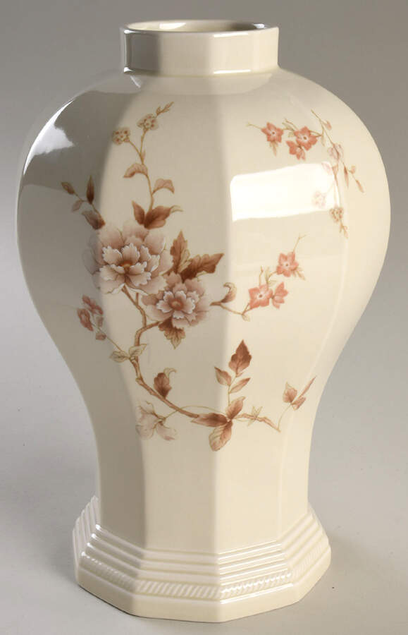 Tivoli Garden Covered Vase No Lid by Mikasa-1