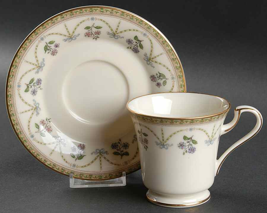 Tillary Footed Cup & Saucer Set by Mikasa-1