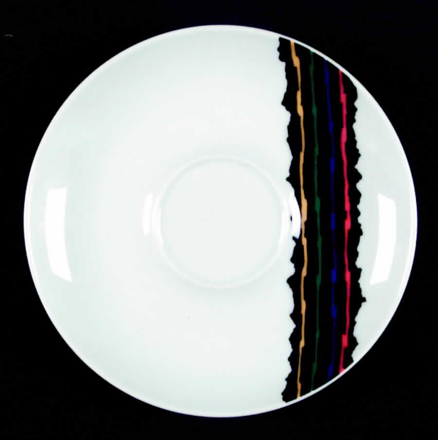 Torn Cloth Saucer by Mikasa-1