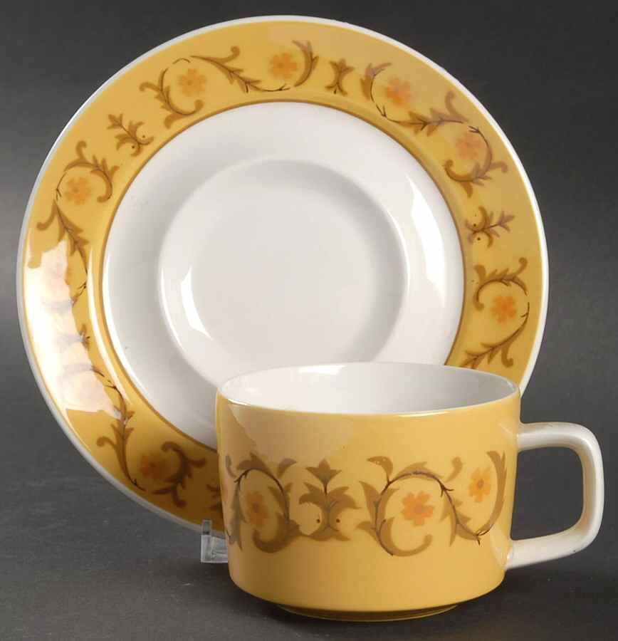 Toddie Flat Cup & Saucer Set by Mikasa-1