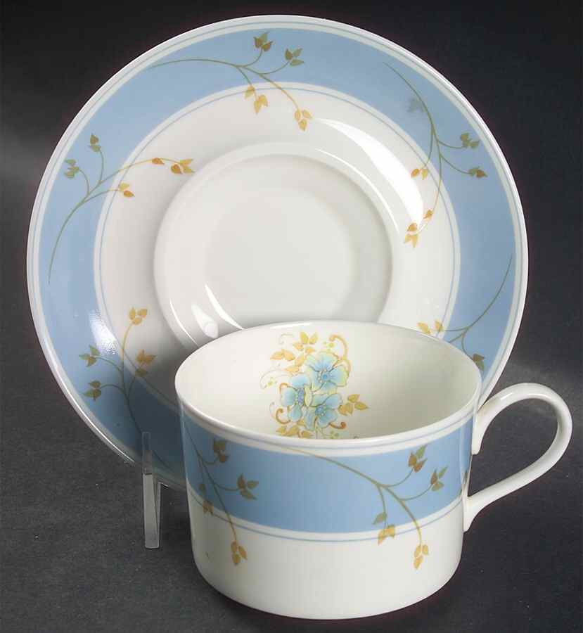 Touch of Love Flat Cup & Saucer Set by Mikasa-1