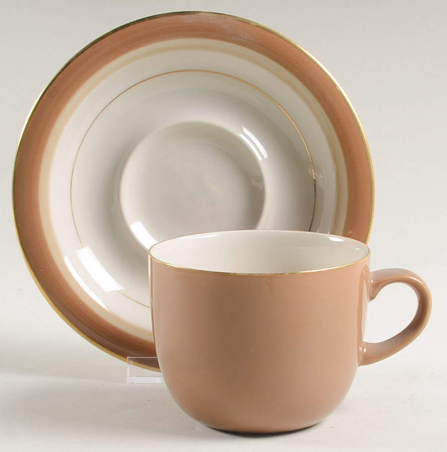 Topaz Flat Cup & Saucer Set by Mikasa-1