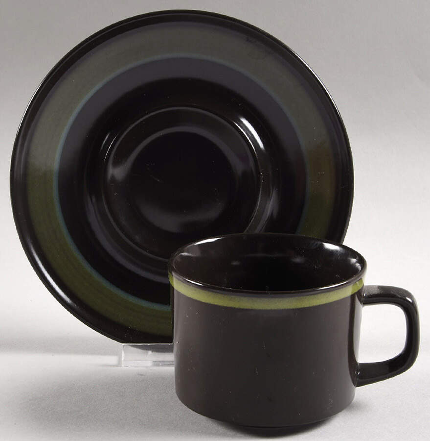 Torino Flat Cup & Saucer Set by Mikasa-1
