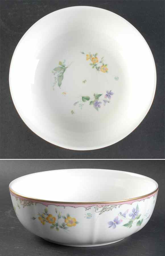 Touch of Spring 8" Round Vegetable Bowl by Mikasa-1
