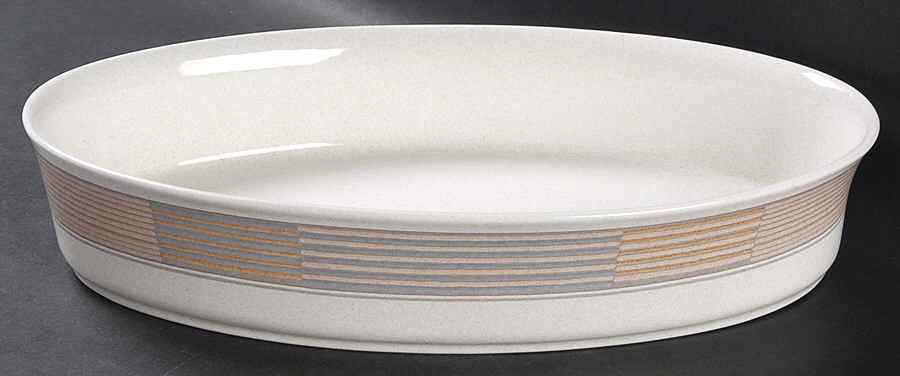 Tracings 12" Oval Baker by Mikasa-1