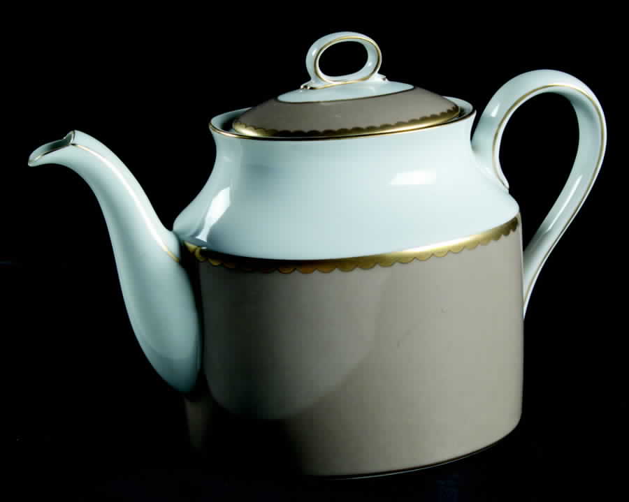 Travertine Teapot & Lid by Mikasa-1