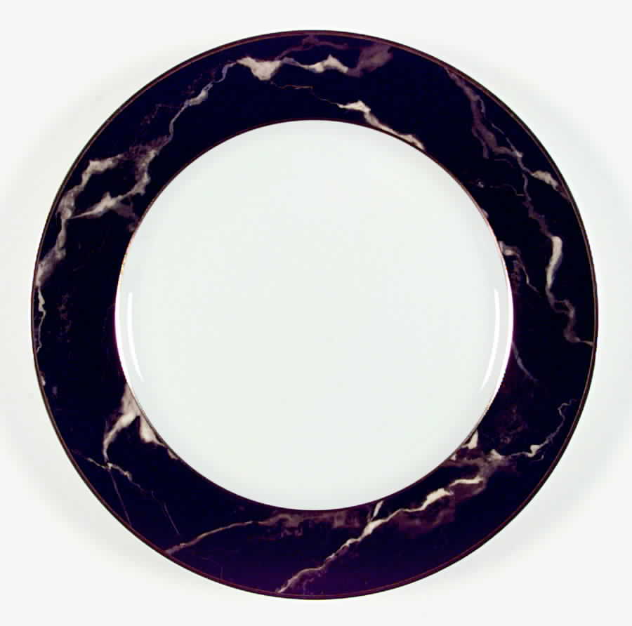 Travertine Black Dinner Plate by Mikasa-1
