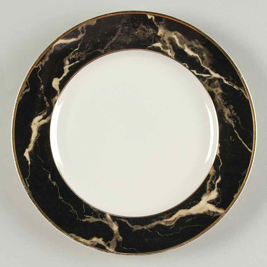 Travertine Black Salad Plate by Mikasa-1