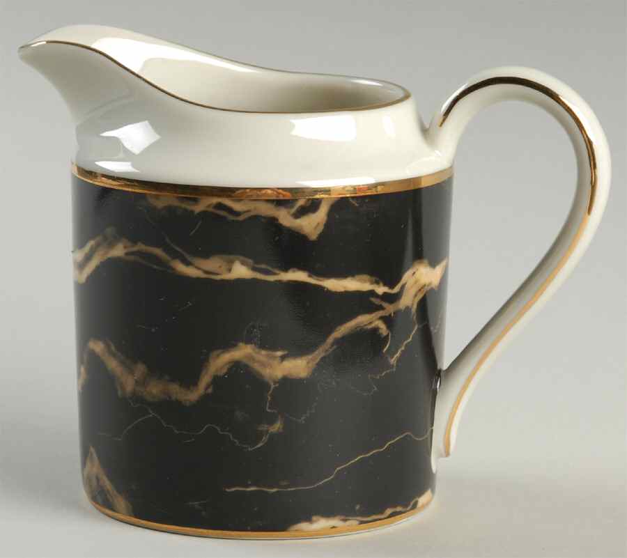 Travertine Black Creamer by Mikasa-1