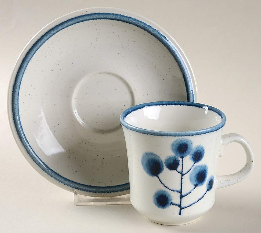 Tree Candy Flat Cup & Saucer Set by Mikasa-1