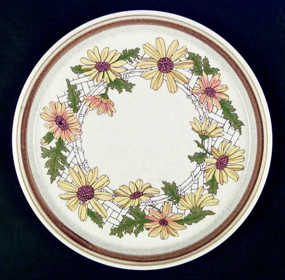 Treillage Dinner Plate by Mikasa-1