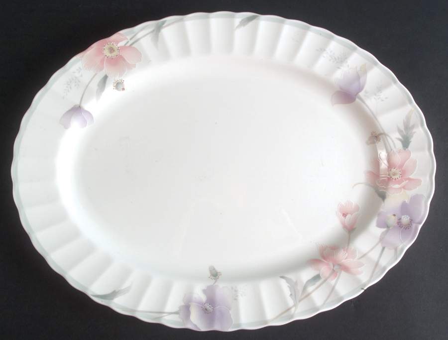 Tremont (CAJ03, Maxima) 14" Oval Serving Platter by Mikasa-1