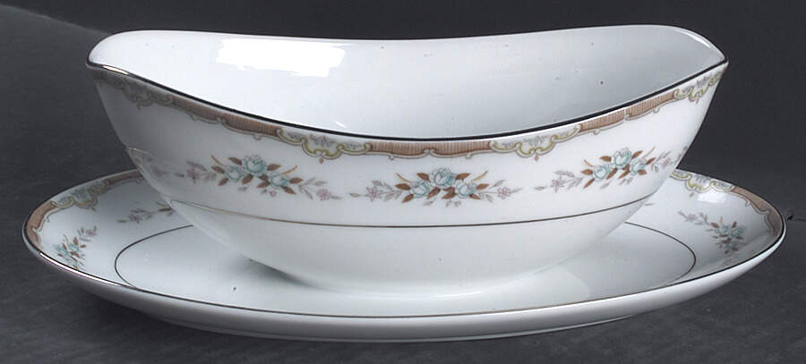 Trent Gravy Boat with Attached Underplate by Mikasa-1