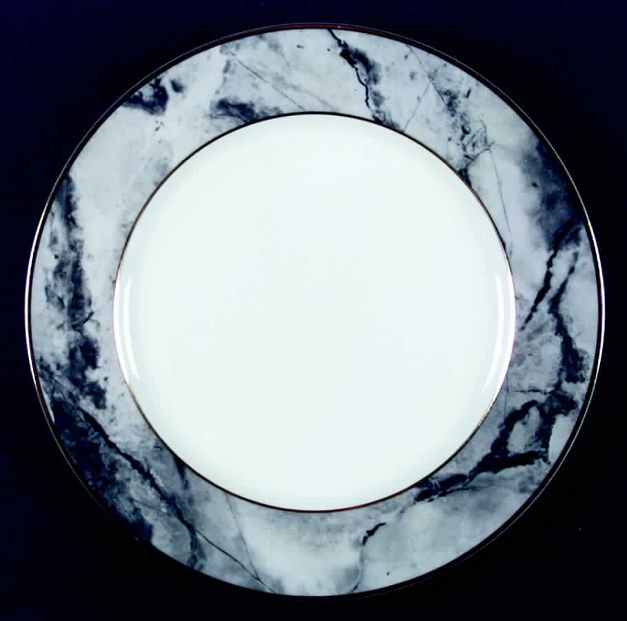 Travertine Gray Dinner Plate by Mikasa-1