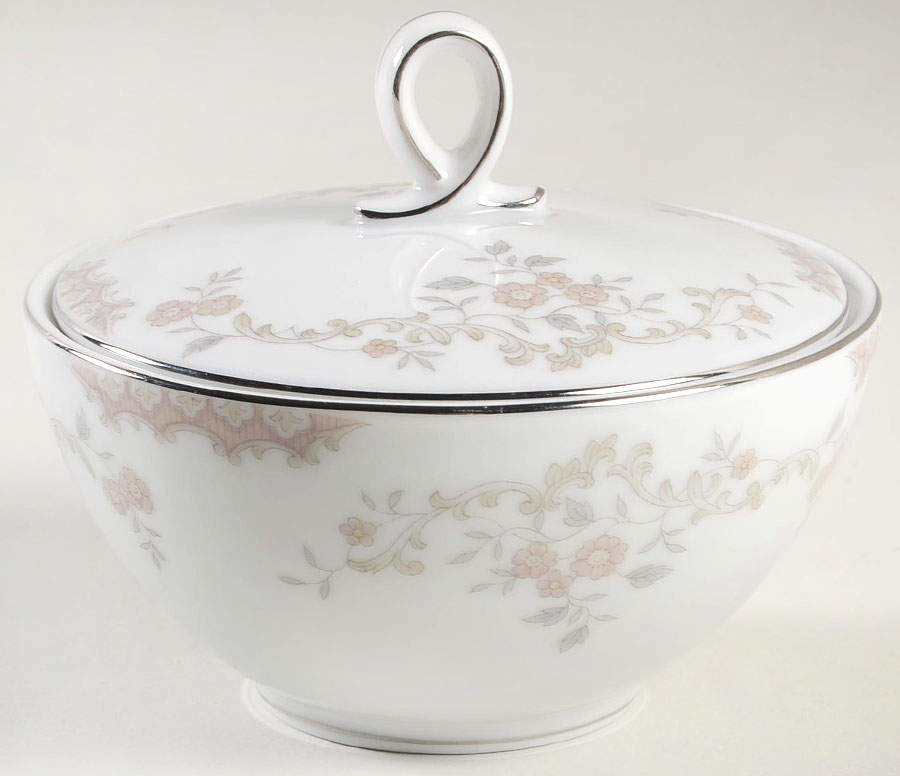 Trinity Sugar Bowl & Lid by Mikasa-1
