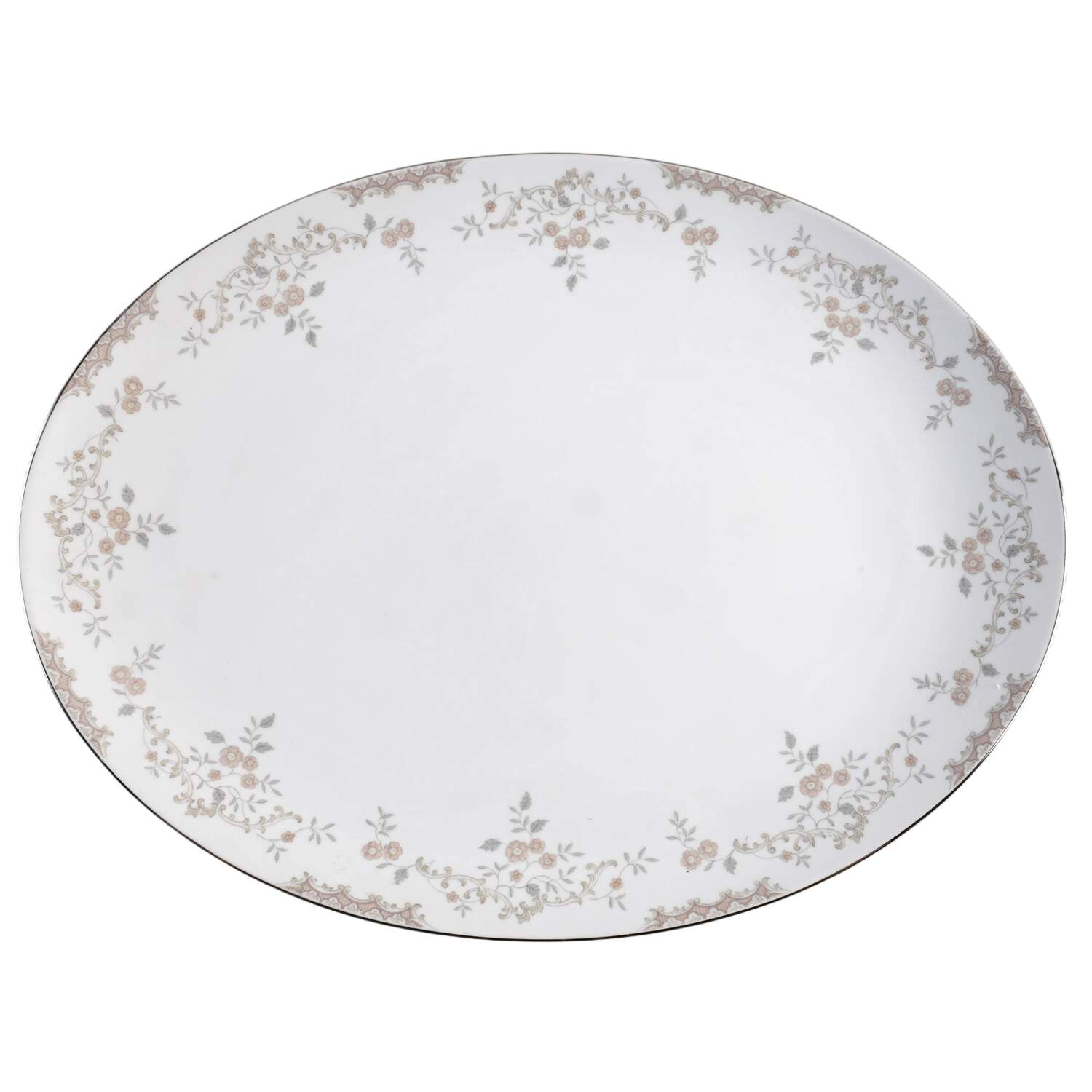 Trinity 16" Oval Serving Platter by Mikasa-1