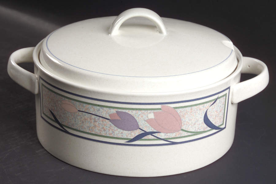 Tropical Island Tureen &  Lid by Mikasa-1
