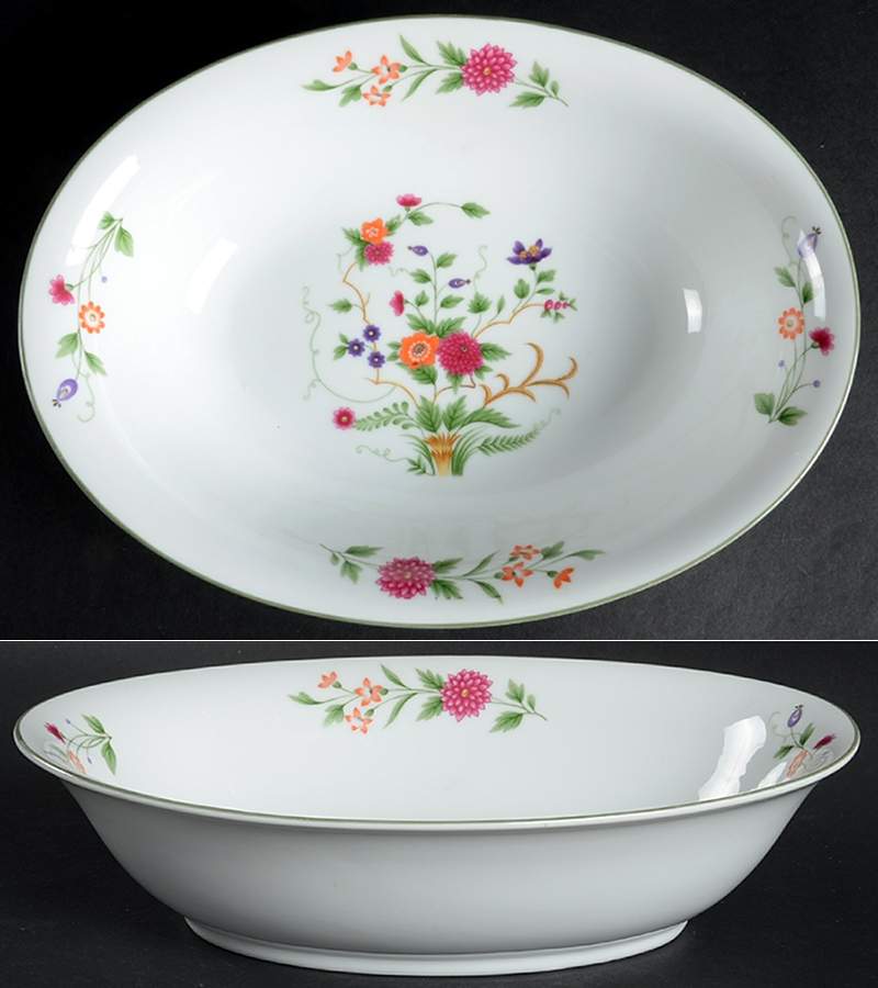 Tropez 10" Oval Vegetable Bowl by Mikasa-1