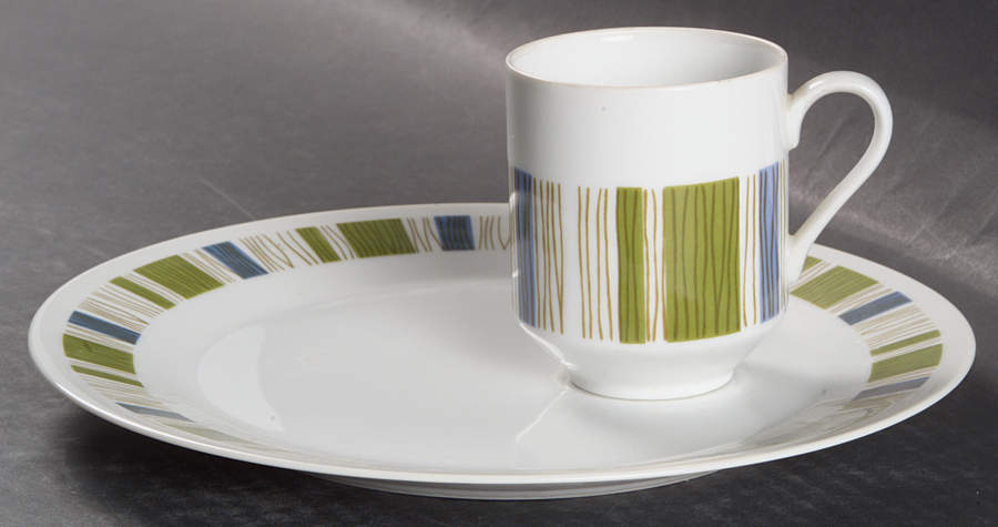 Tropicana Snack Plate & Cup Set by Mikasa-1