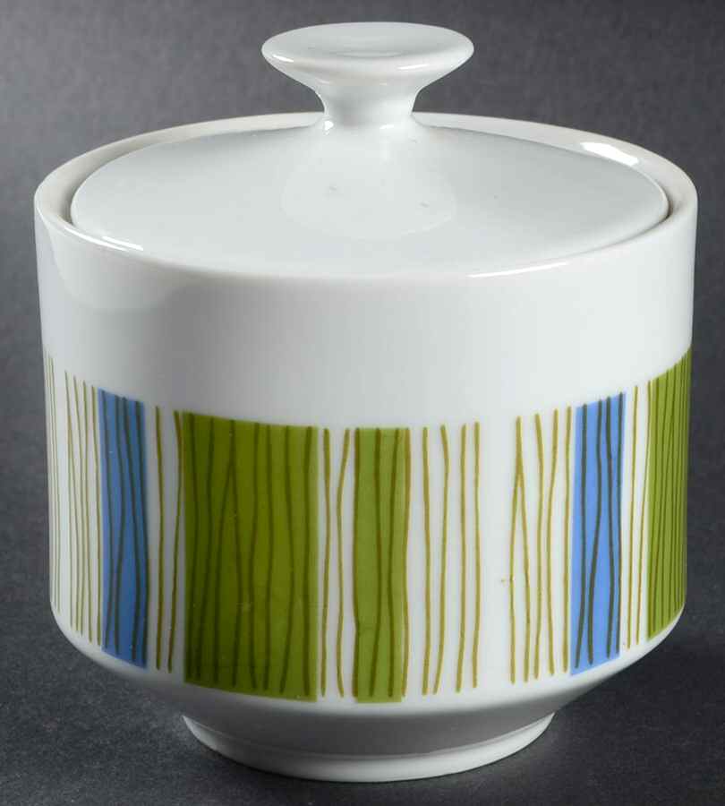 Tropicana Sugar Bowl & Lid by Mikasa-1