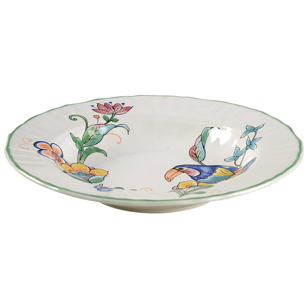 Tropicana Large Rim Soup Bowl by Mikasa-1
