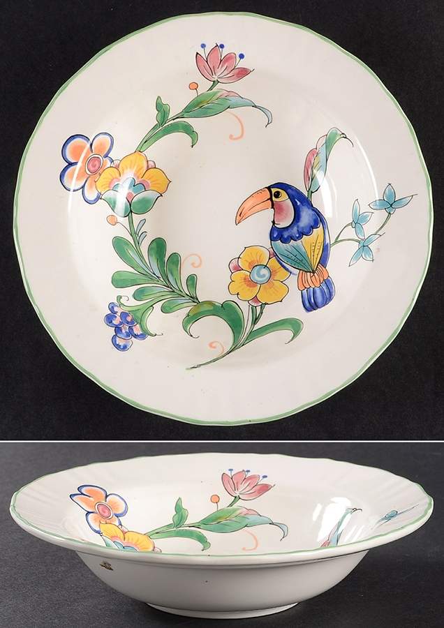 Tropicana Rim Fruit/Dessert (Sauce) Bowl by Mikasa-1