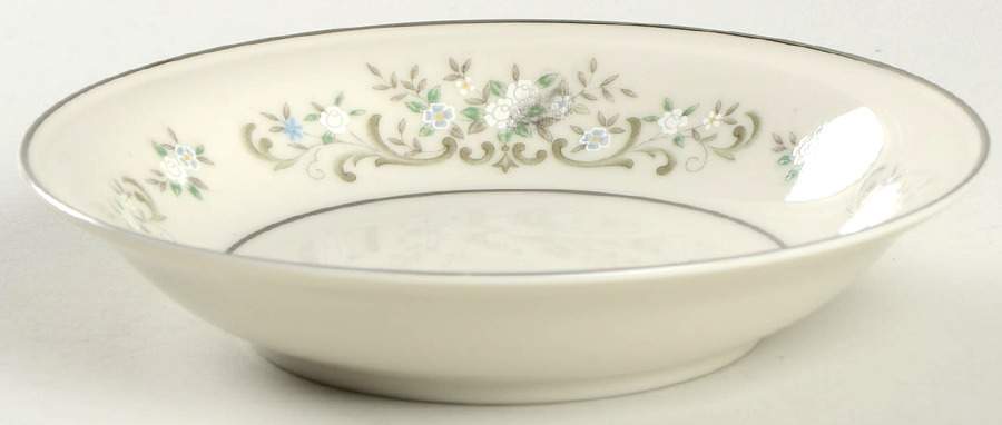 Trousseau (G1026, Ivory China) Fruit/Dessert (Sauce) Bowl by Mikasa-1