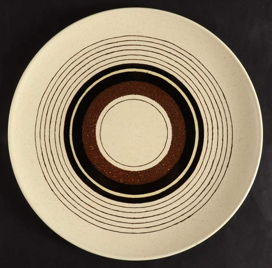 Tribal Ring 12" Chop Plate (Round Platter) by Mikasa-1