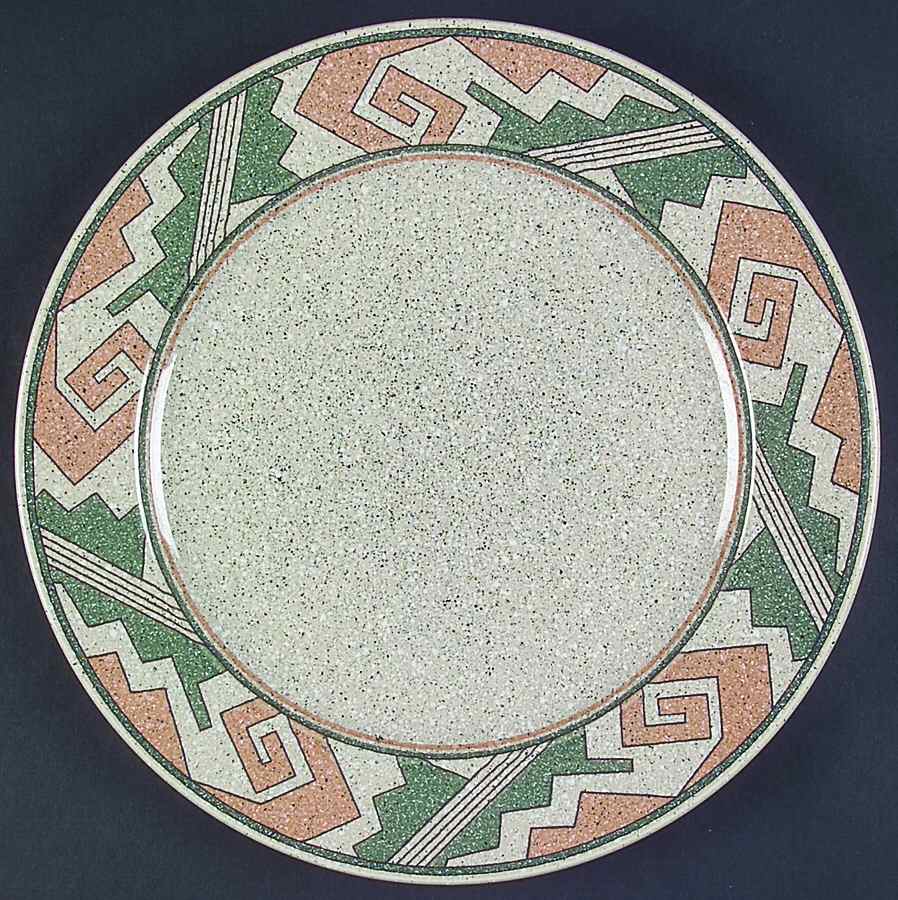 Tribal Song 12" Chop Plate (Round Platter) by Mikasa-1