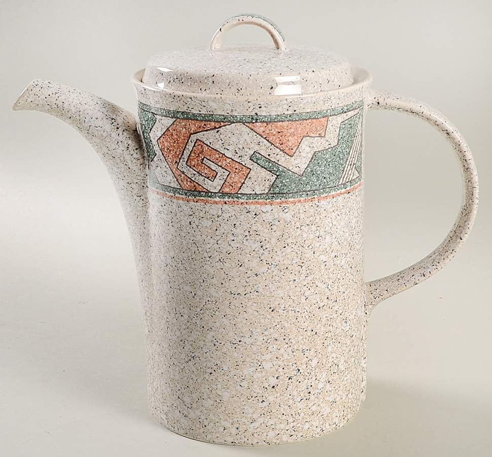 Tribal Song Coffee Pot & Lid by Mikasa-1