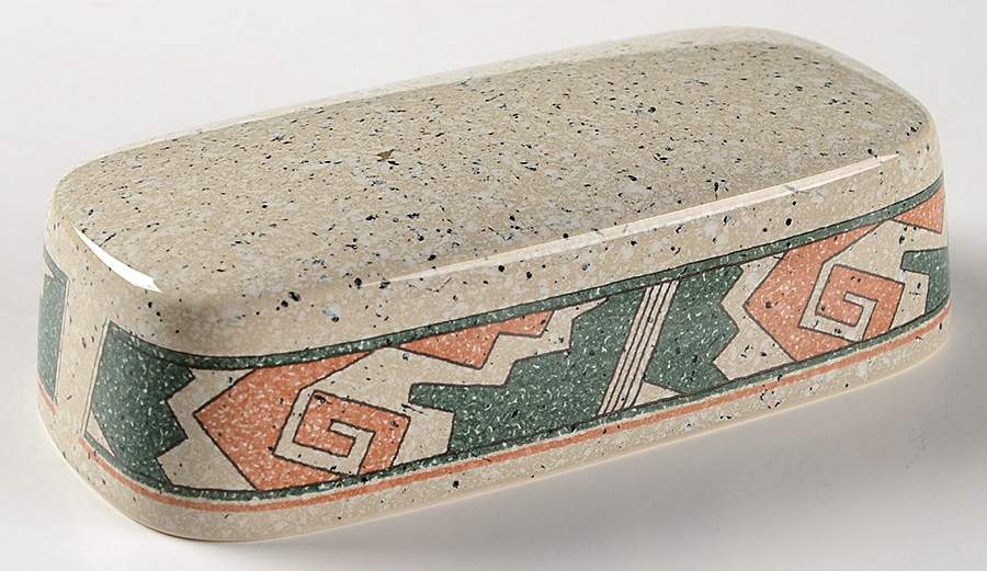 Tribal Song Lid for 1/4 Lb Butter by Mikasa-1