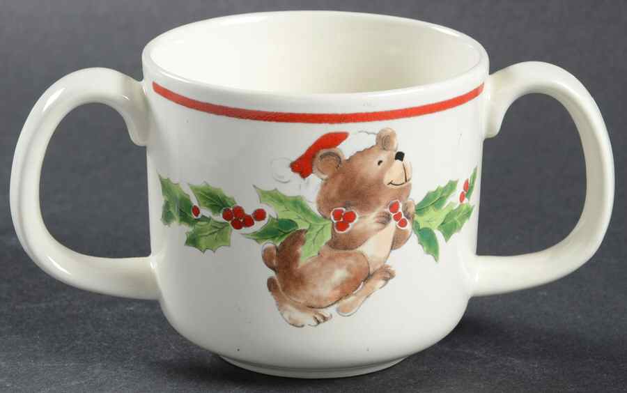 Trim The Tree Child's Mug by Mikasa-1