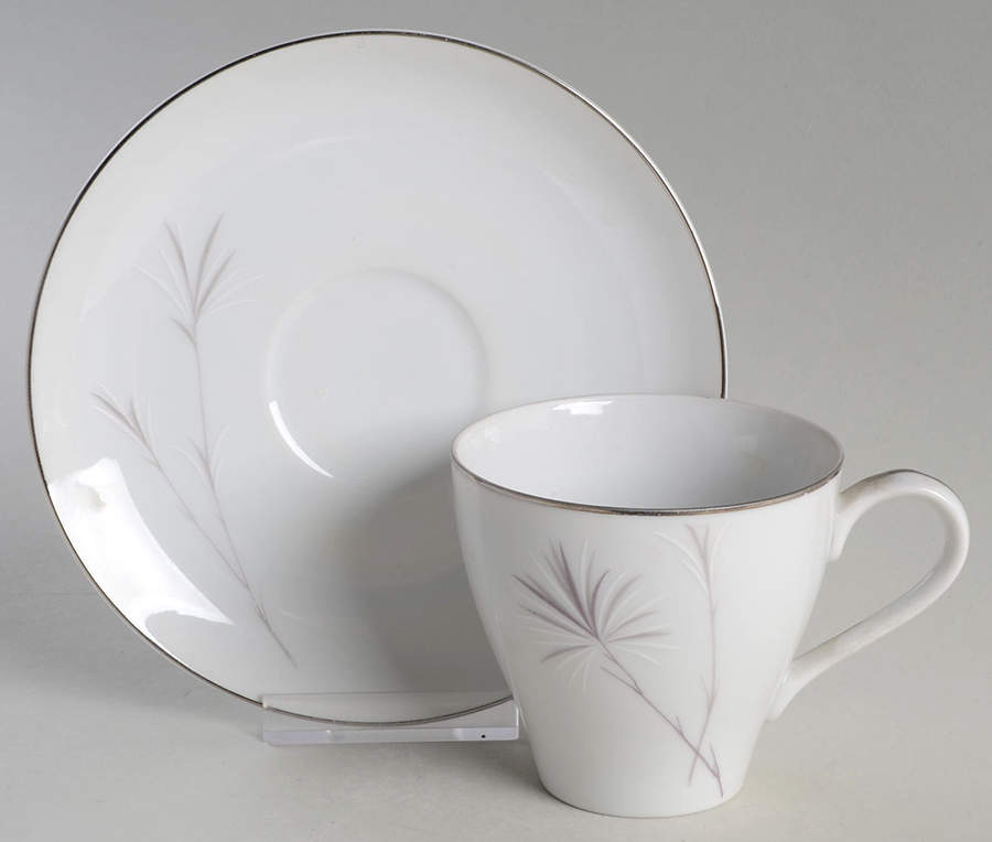 Tradewind Flat Cup & Saucer Set by Mikasa-1