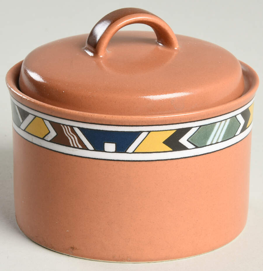Tucson Sugar Bowl & Lid by Mikasa-1