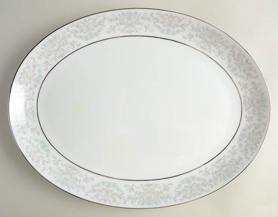 Tudor 16" Oval Serving Platter by Mikasa-1