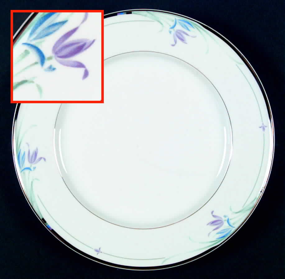 Tulips Dinner Plate by Mikasa-1