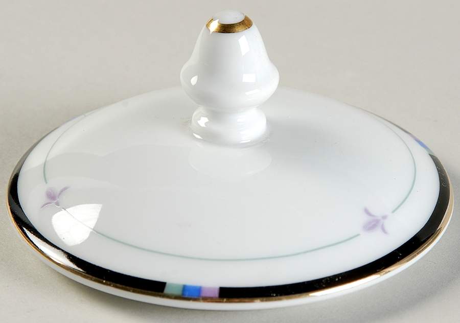 Tulips Lid for Sugar Bowl by Mikasa-1