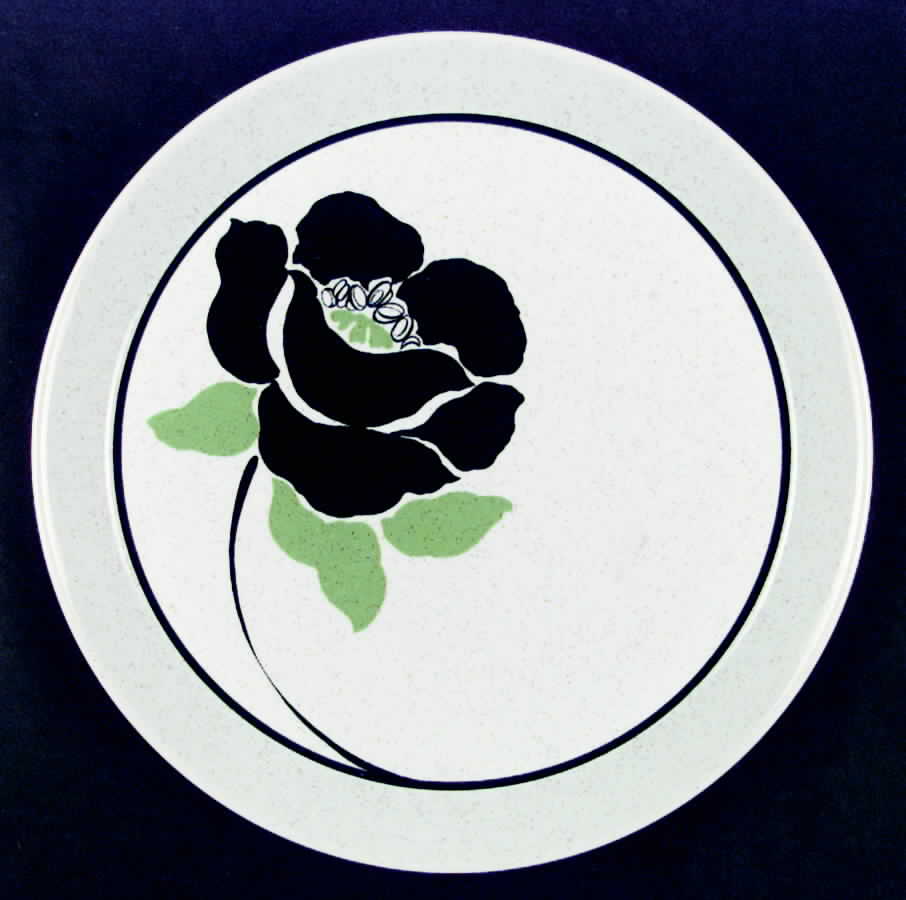 Tuxedo Rose Dinner Plate by Mikasa-1