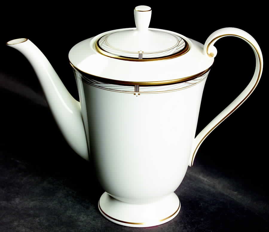 Tuscany Black Coffee Pot & Lid by Mikasa-1