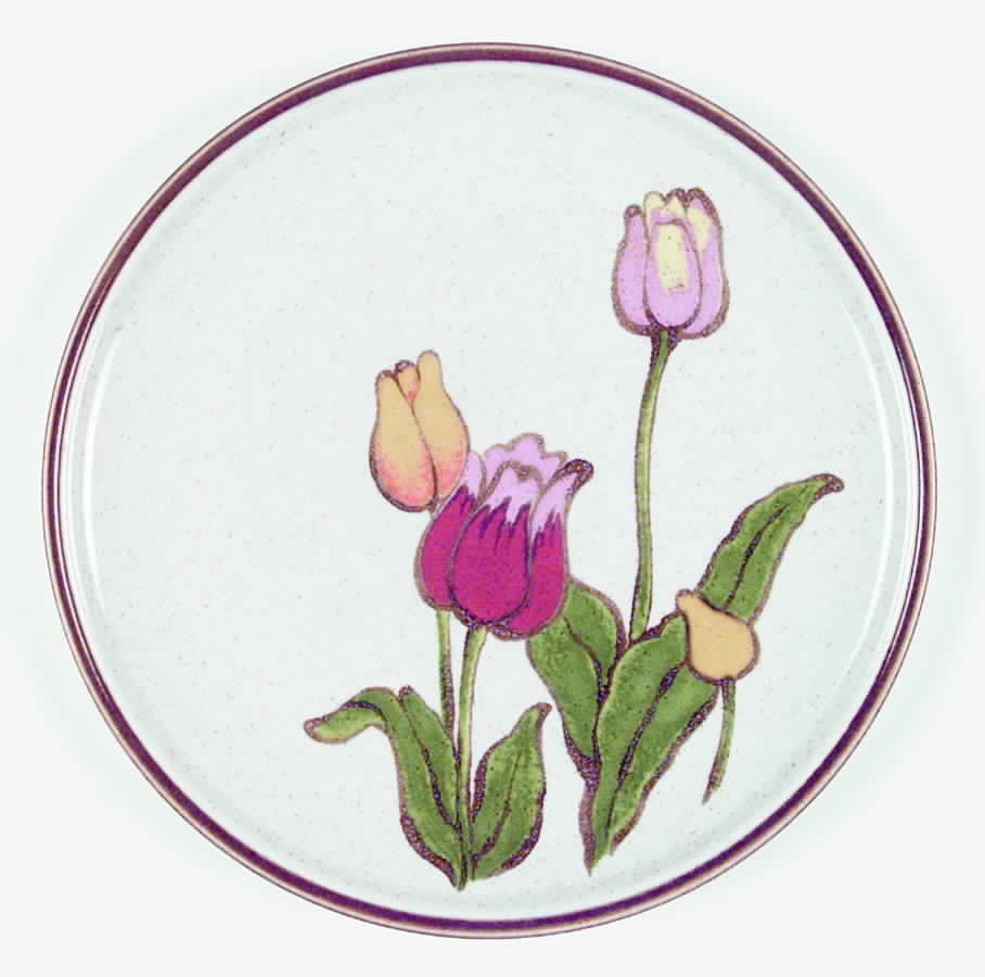 Tulip Time Dinner Plate by Mikasa-1