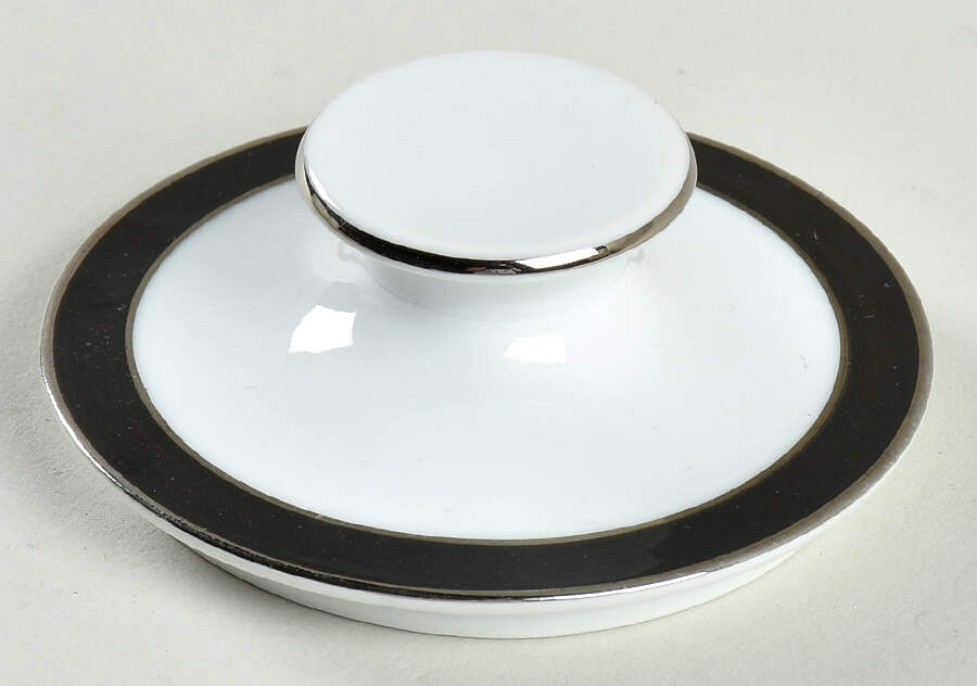 Tuxedo Lid for Sugar Bowl by Mikasa-1