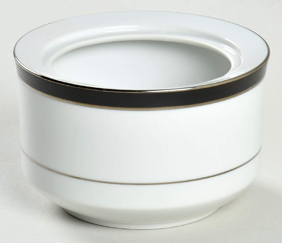 Tuxedo Sugar Bowl No Lid by Mikasa-1