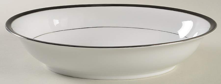 Tuxedo 10" Oval Vegetable Bowl by Mikasa-1