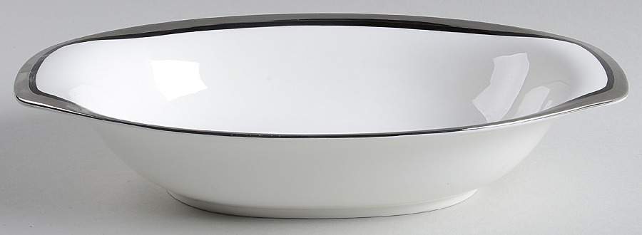 Tuxedo 11" Oval Vegetable Bowl by Mikasa-1