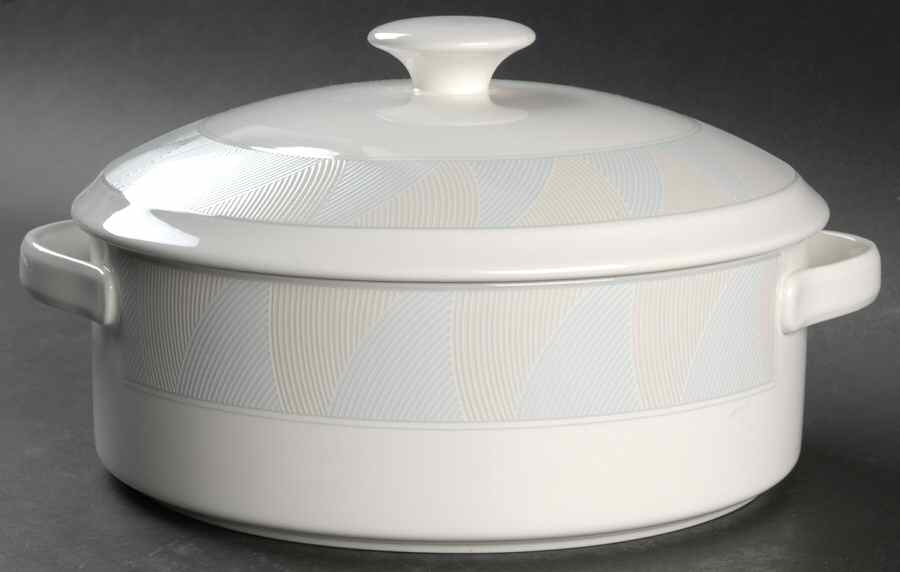 Tweed 2 Qt Round Covered Casserole by Mikasa-1