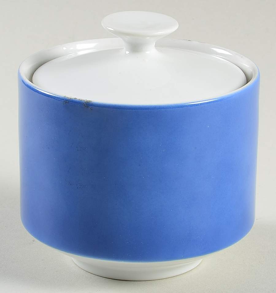 Ultramarine Blue Sugar Bowl & Lid by Mikasa-1
