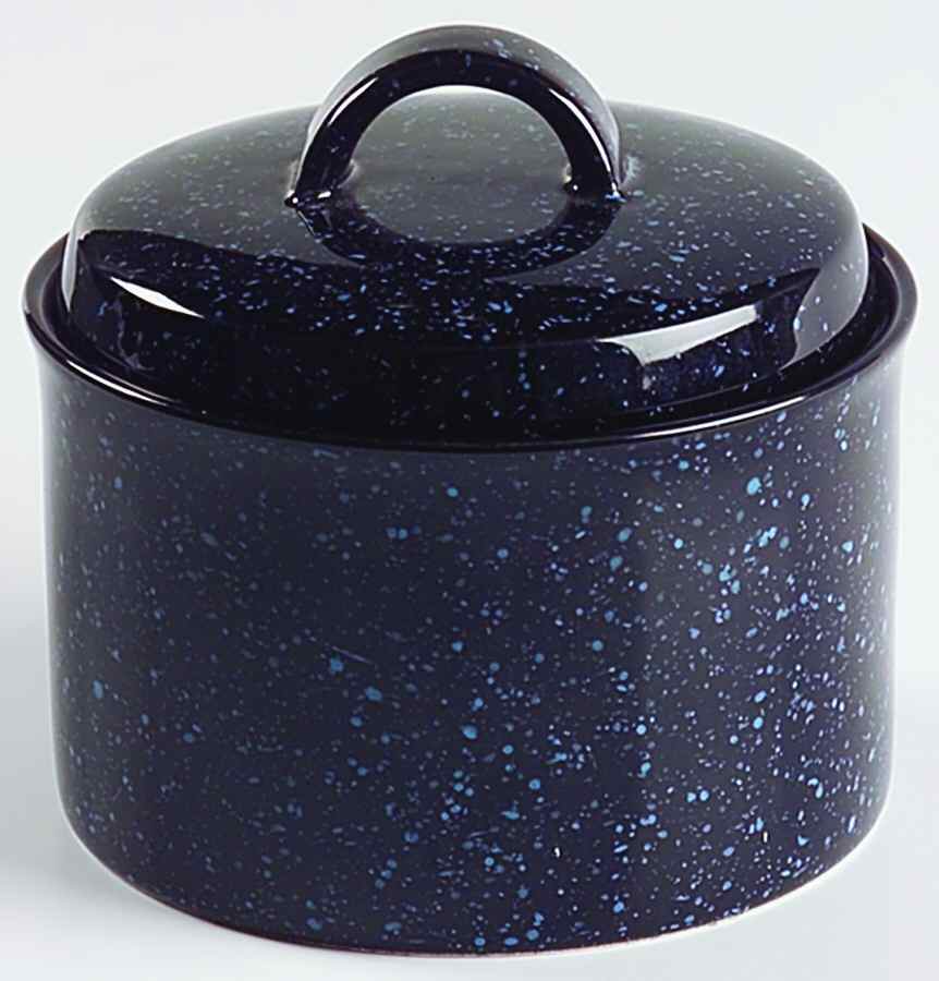Ultrastone Black Granite Sugar Bowl & Lid by Mikasa-1
