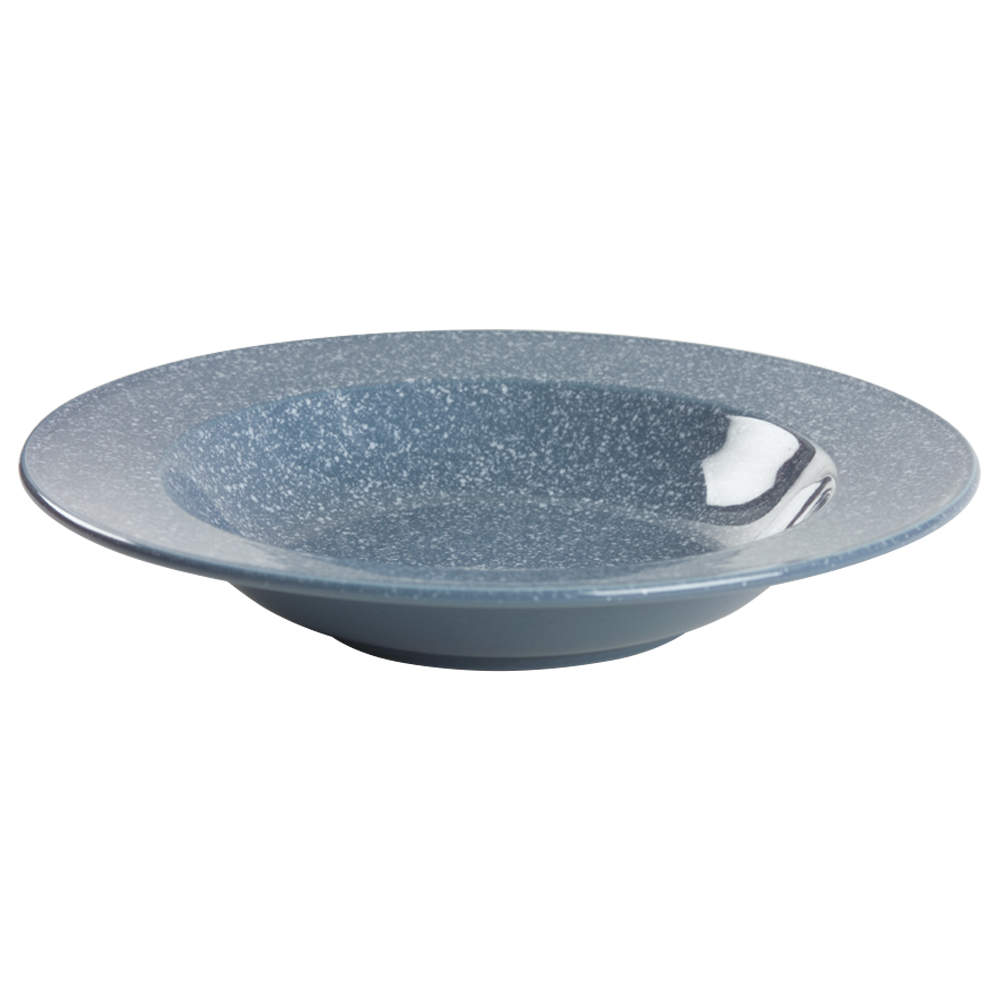 Ultrastone Country Blue Large Rim Soup Bowl by Mikasa-1