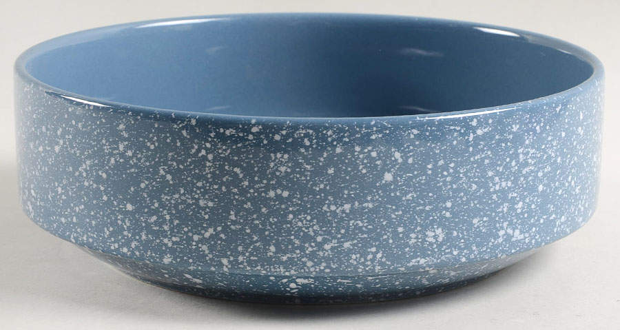 Ultrastone Country Blue 8" Round Vegetable Bowl by Mikasa-1